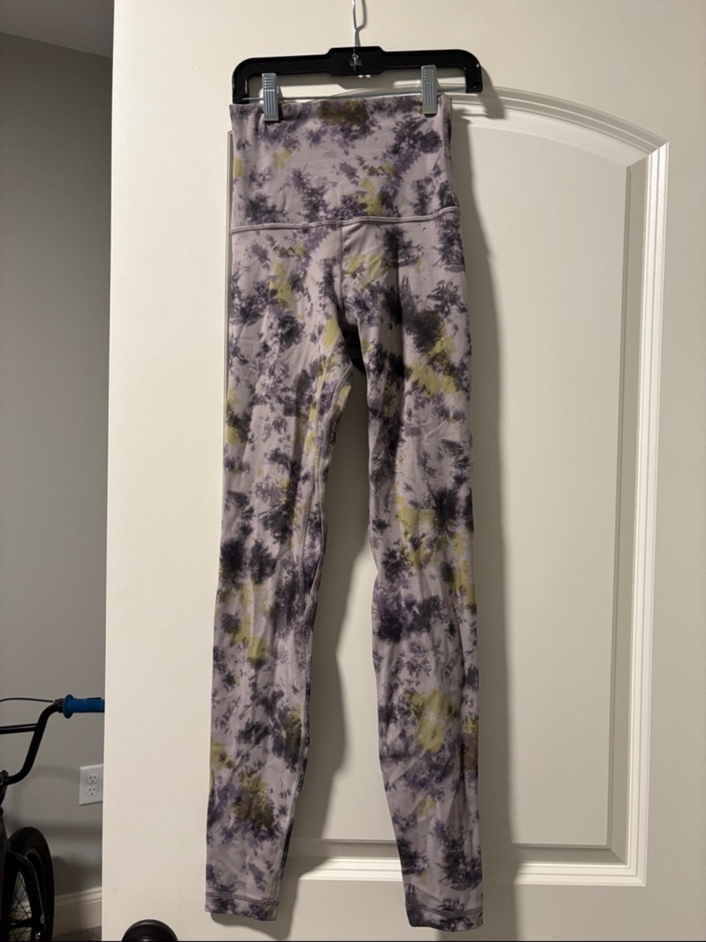 lululemon athletica Tie-Dye High-Rise Leggings in Lavender, Olive and Charcoal
